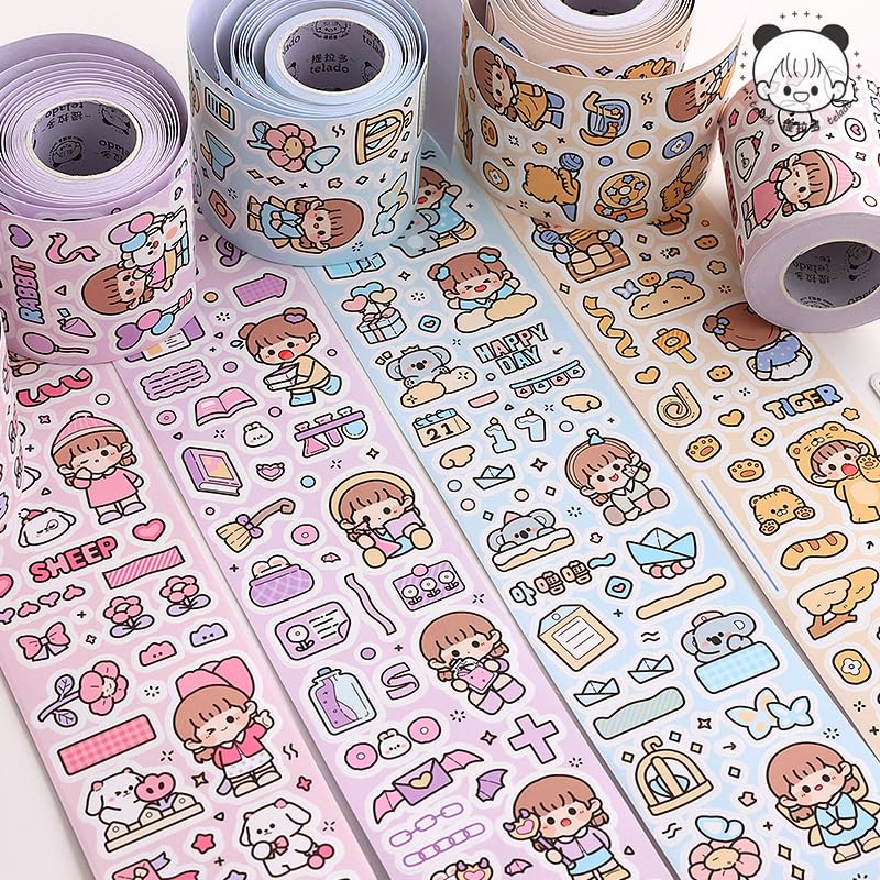Kawaii Washi Tape Stickers