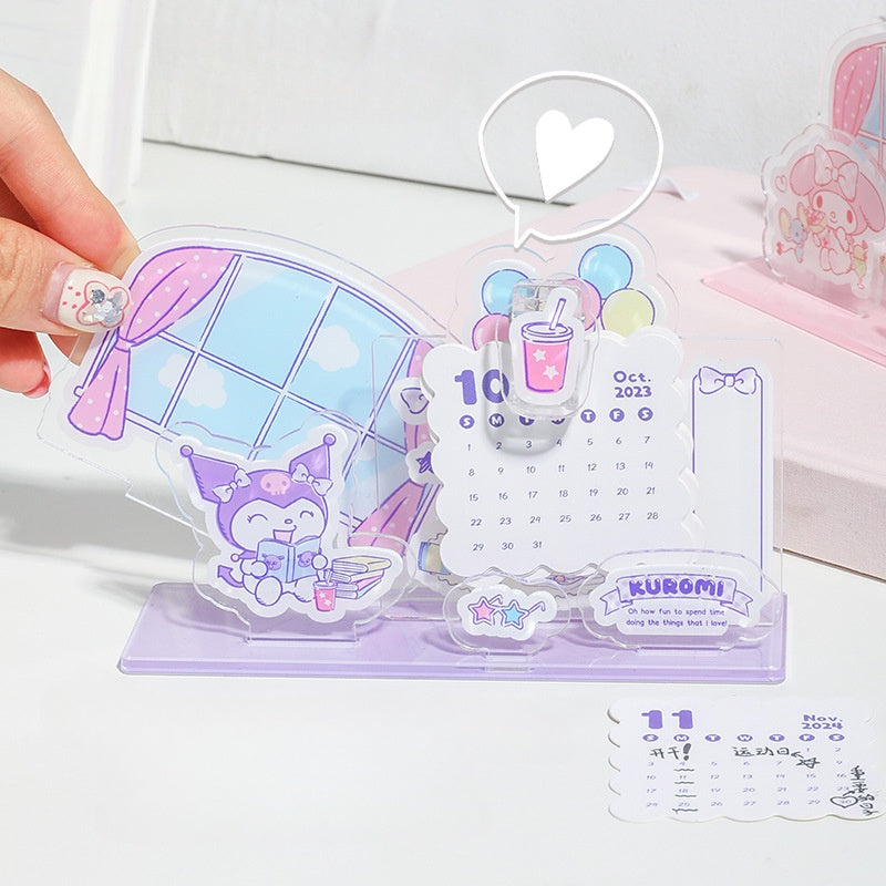 Acrylic Sanrio Calendar 2025