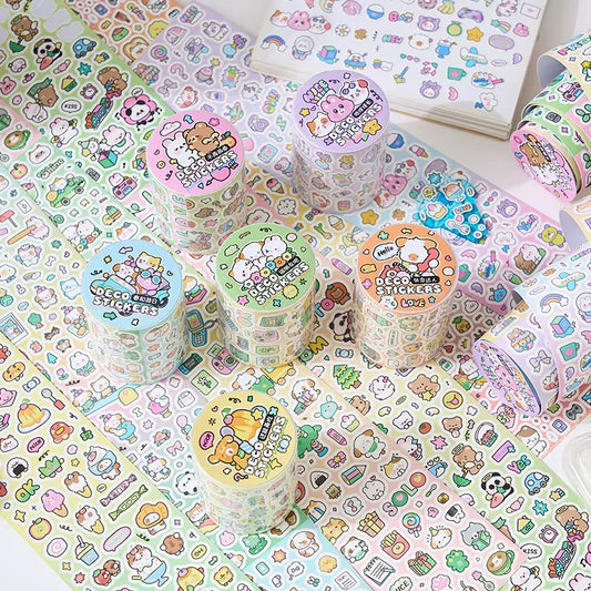 Kawaii Sticker Tape Roll