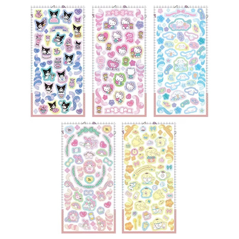 Sanrio Glittery Deco Stickers
