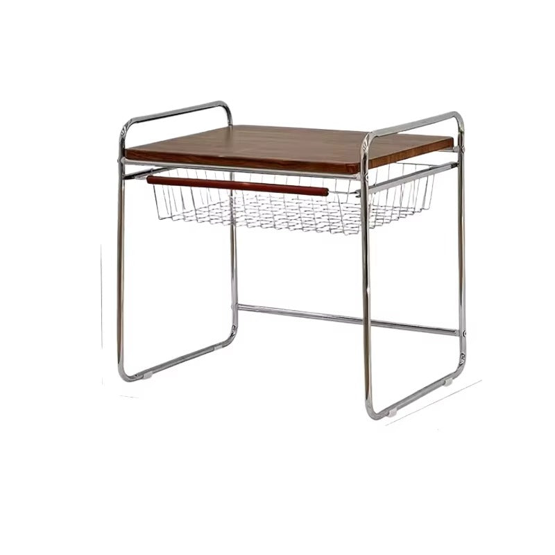 Japanese Designer Modern Minimalist Stainless Steel Table - Ready to Ship
