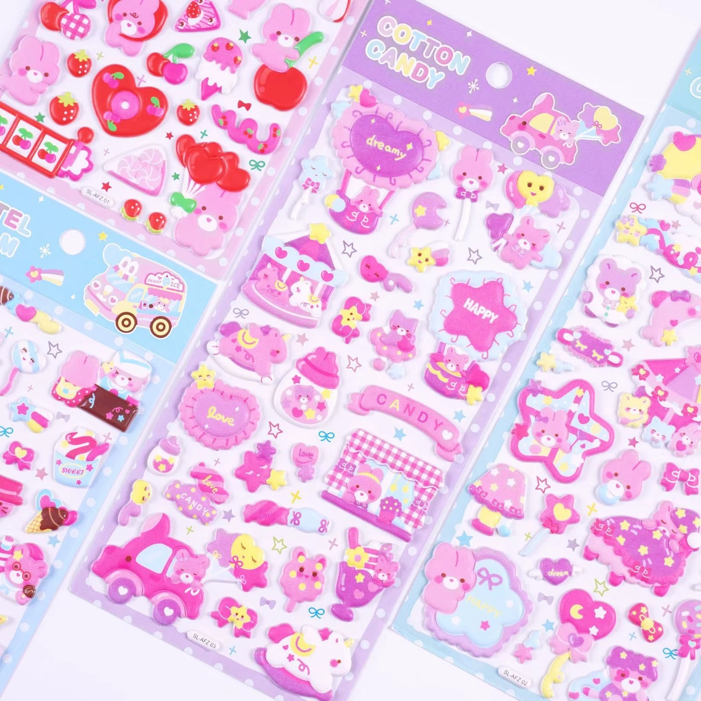 Cute 3D Foam Stickers