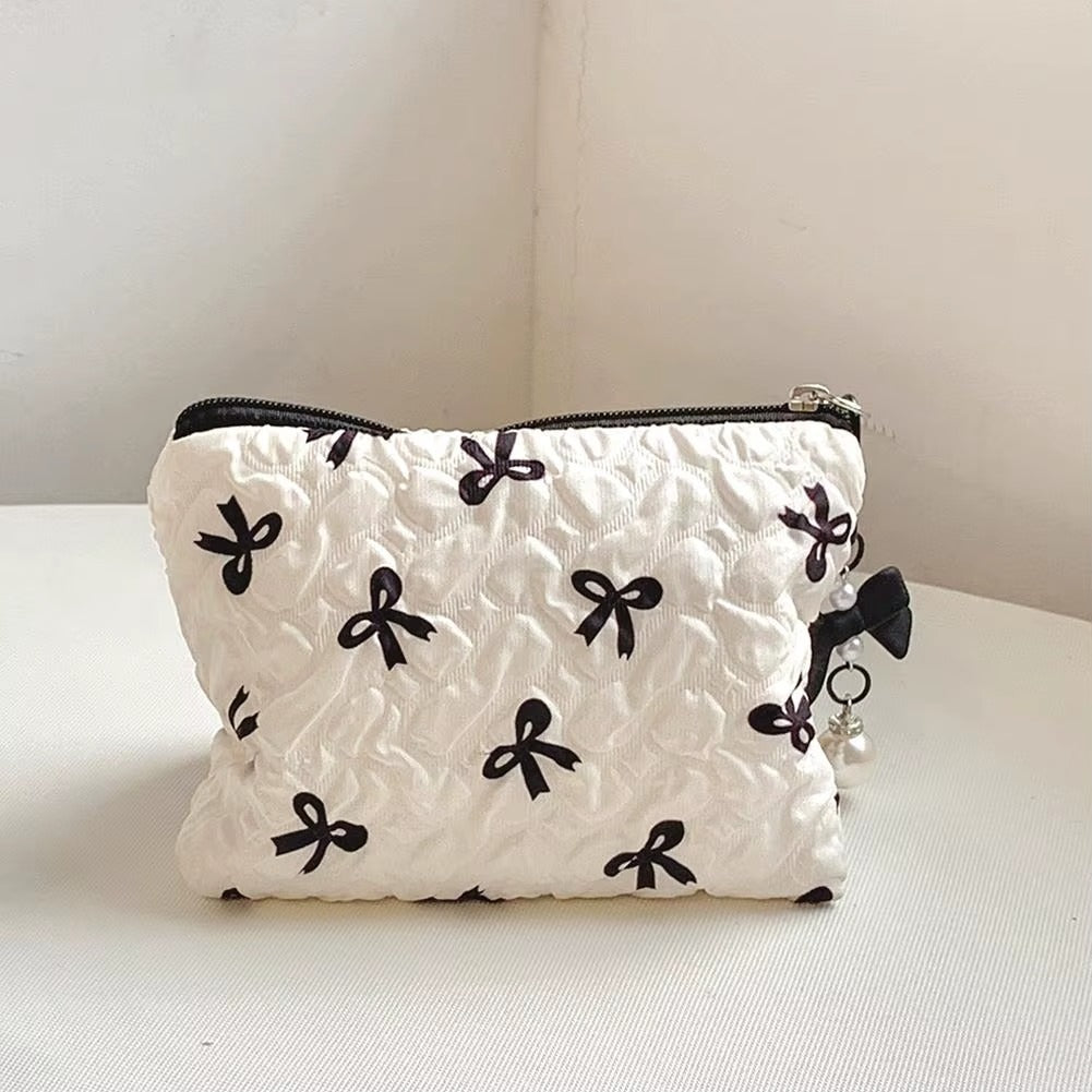 Bowknot Coin Pouch with Keycharm