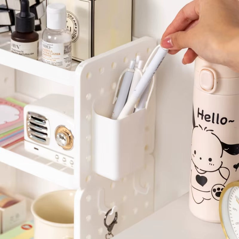 3-Tier Kawaii Desktop Storage Rack