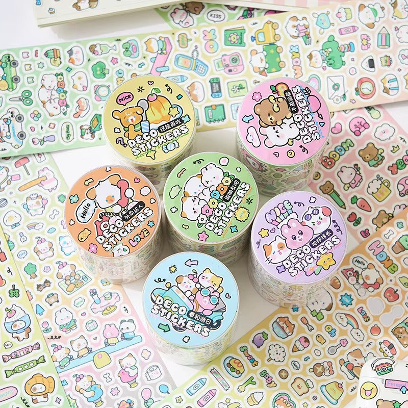 Kawaii Sticker Tape Roll
