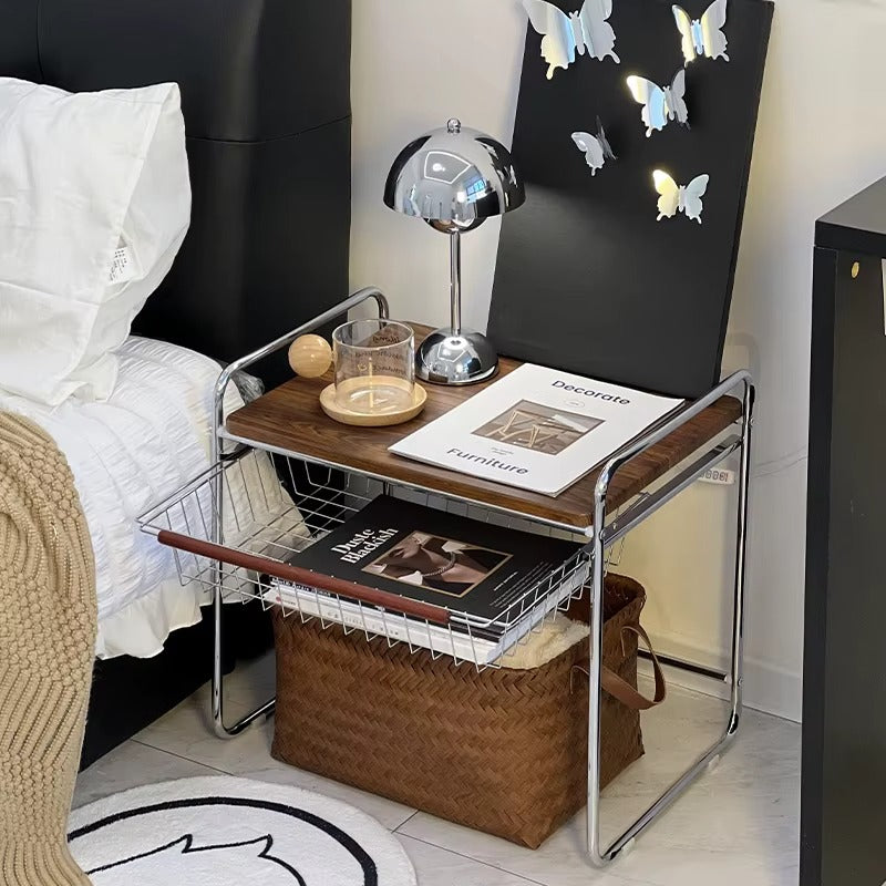 Japanese Designer Modern Minimalist Stainless Steel Table - Ready to Ship