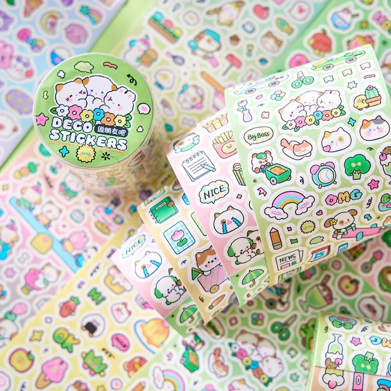 Kawaii Sticker Tape Roll