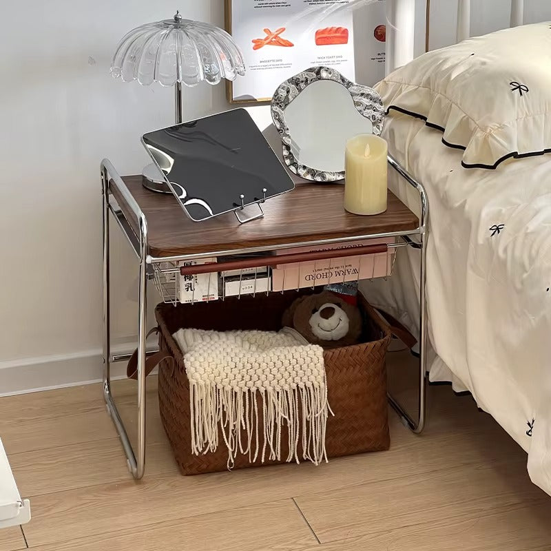 Japanese Designer Modern Minimalist Stainless Steel Table - Ready to Ship