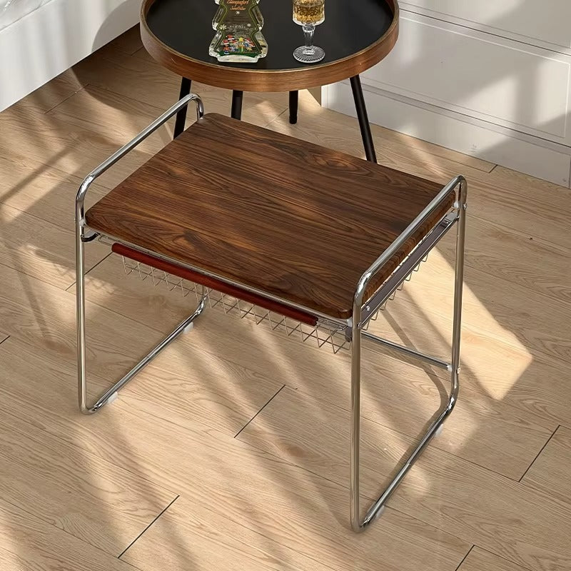 Japanese Designer Modern Minimalist Stainless Steel Table - Ready to Ship
