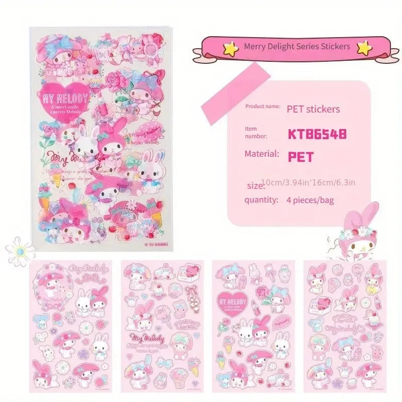 Kawaii Sanrio DIY Stickers-Official