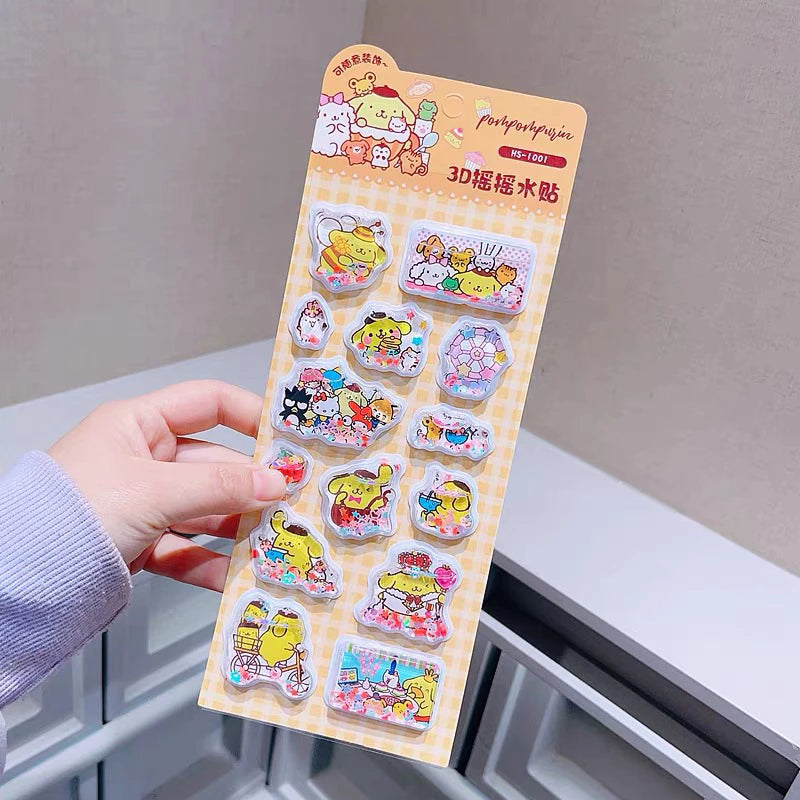 Sanrio 3D Water Stickers