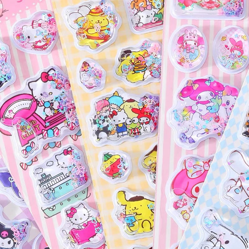 Sanrio 3D Water Stickers