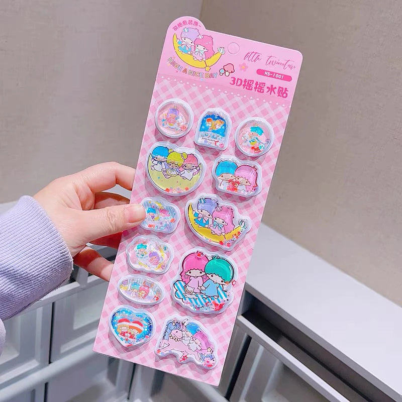 Sanrio 3D Water Stickers