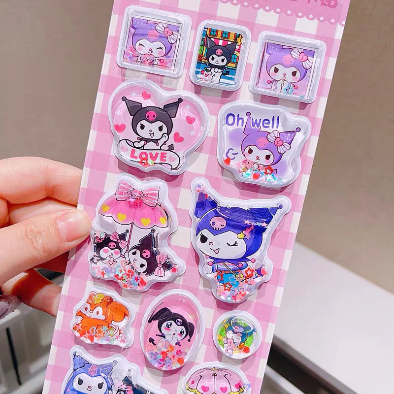 Sanrio 3D Water Stickers