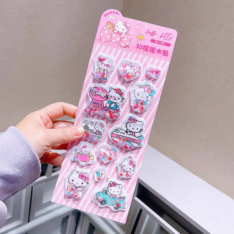 Sanrio 3D Water Stickers