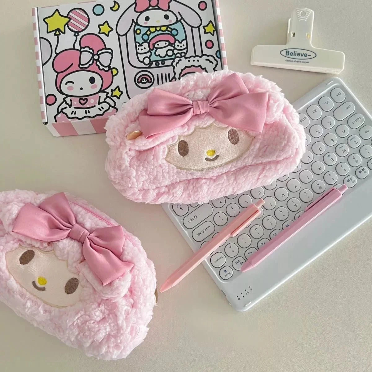 My Melody Plush Pouch