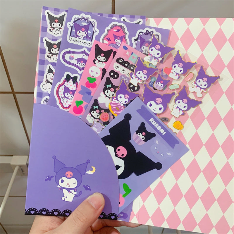 Sanrio Journal Scrapbook Stickers with Envelope