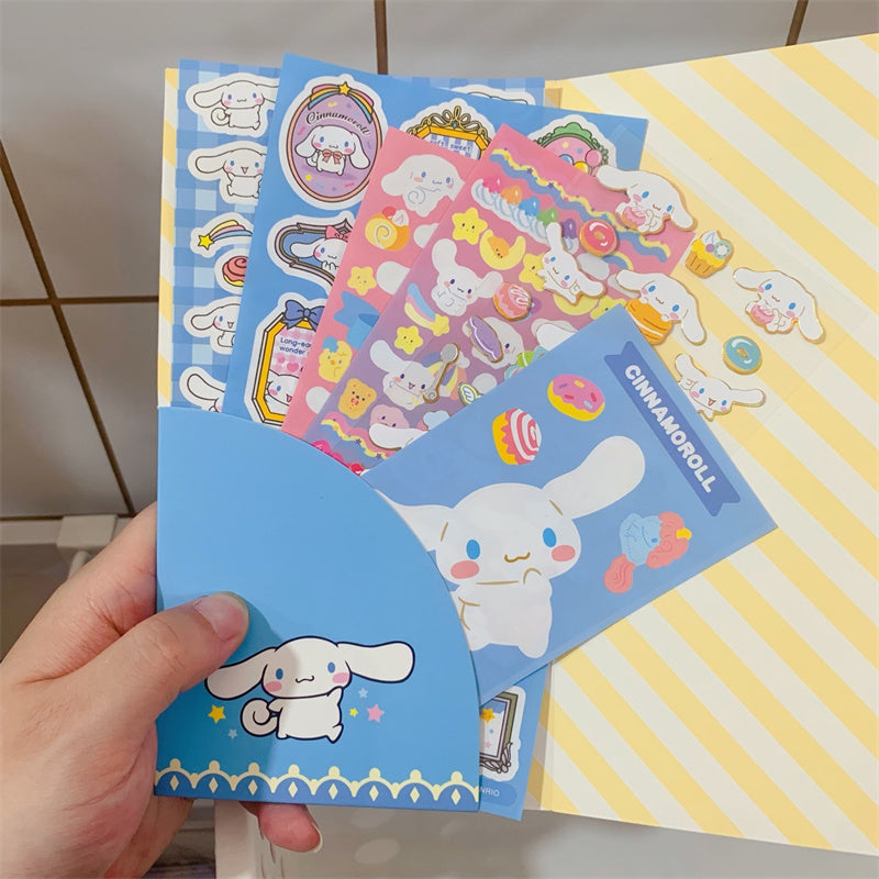 Sanrio Journal Scrapbook Stickers with Envelope