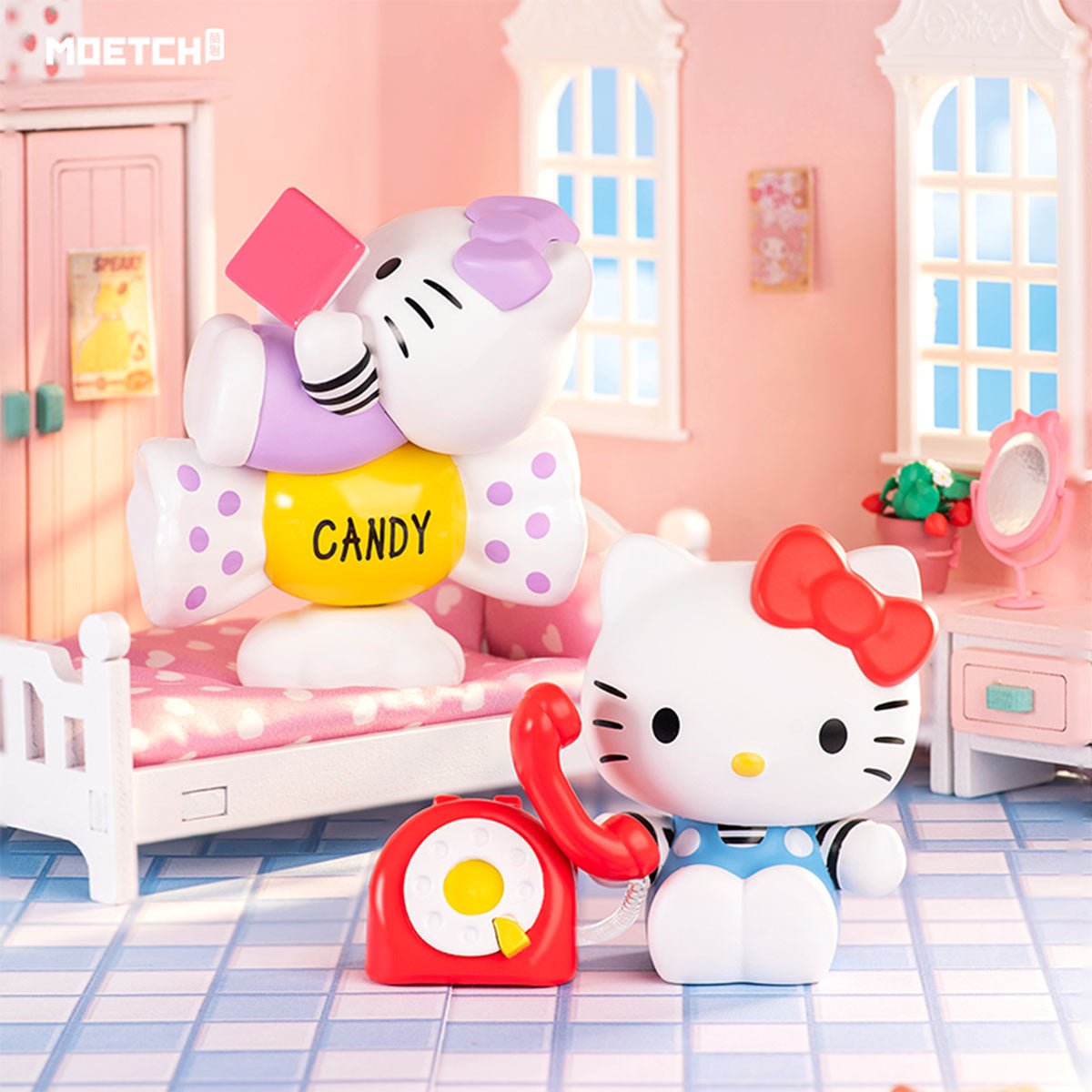 Hello Kitty Lovely Signal Series Cute Movable Toy Blind Box