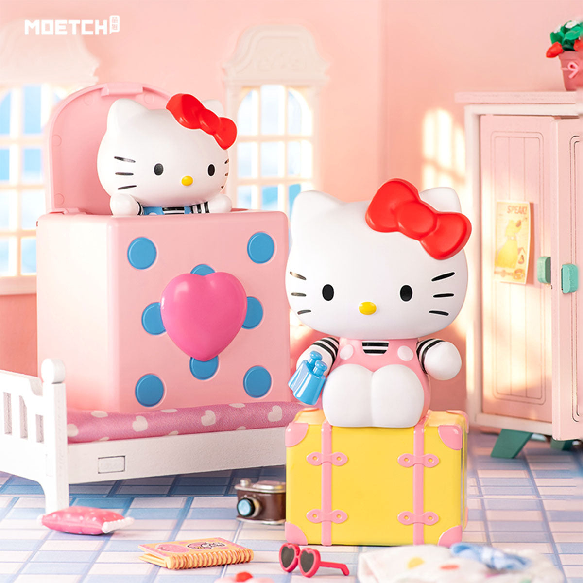 Hello Kitty Lovely Signal Series Cute Movable Toy Blind Box