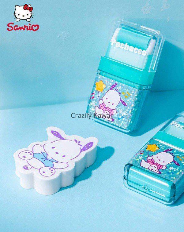 Sanrio Roller and Character Eraser Set