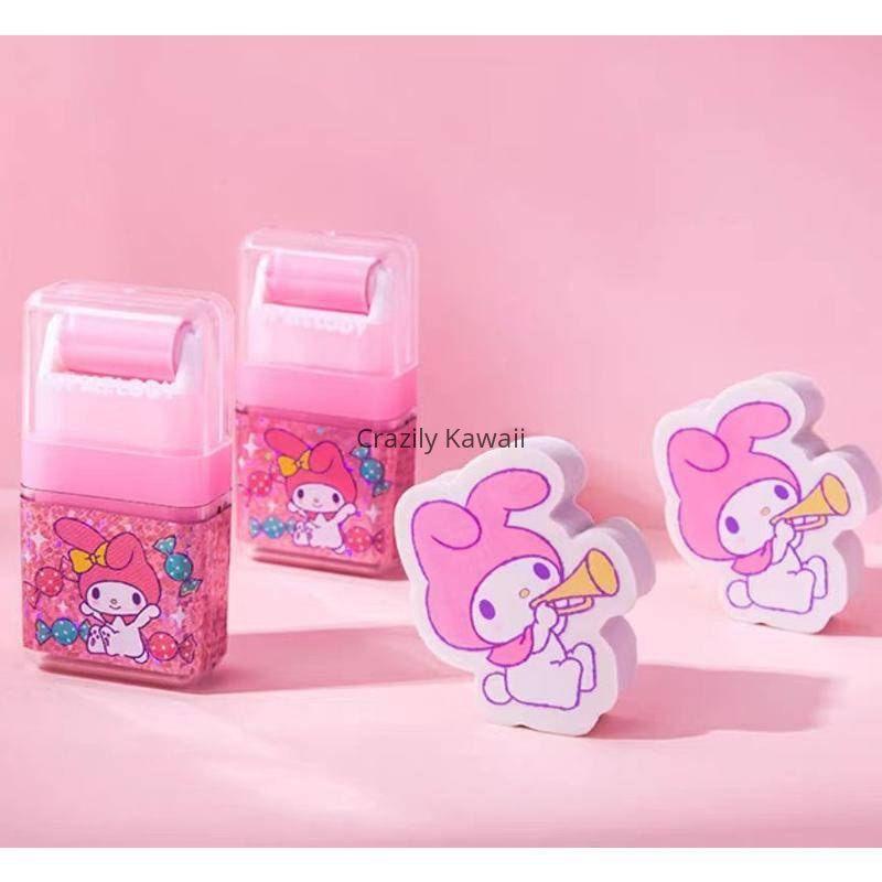 Sanrio Roller and Character Eraser Set