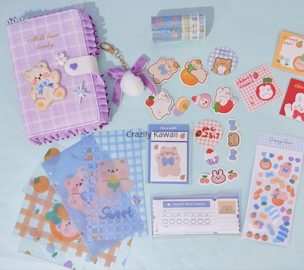 Kawaii Refill Binder/ Journal kit