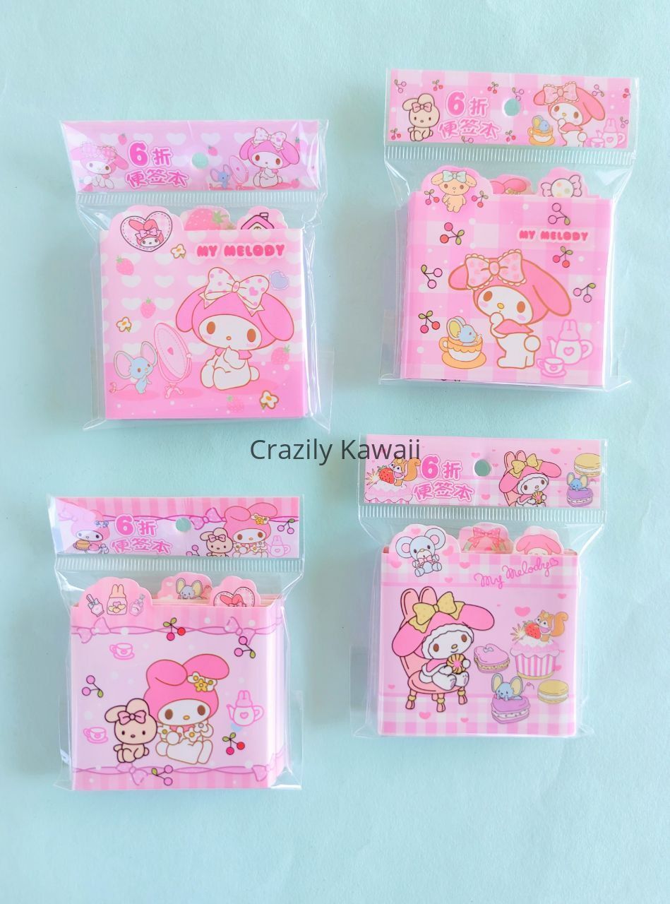 MyMelody Foldable Memo Pad