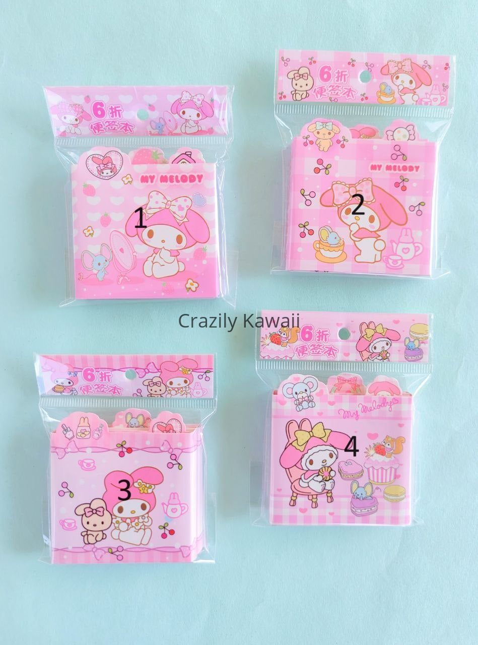 MyMelody Foldable Memo Pad