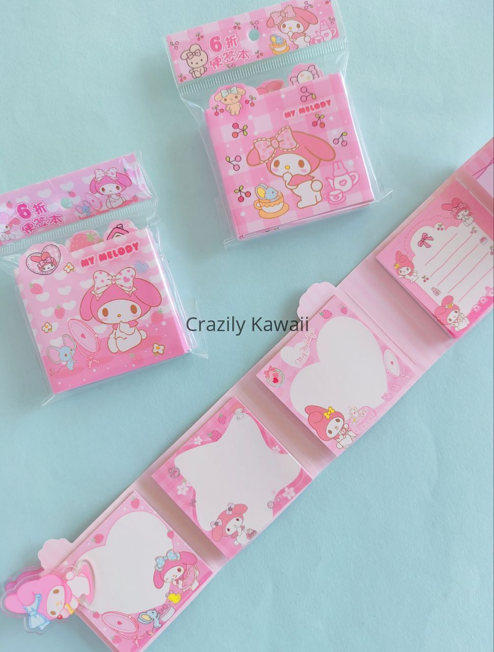 MyMelody Foldable Memo Pad