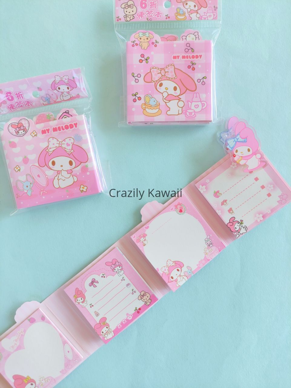 MyMelody Foldable Memo Pad