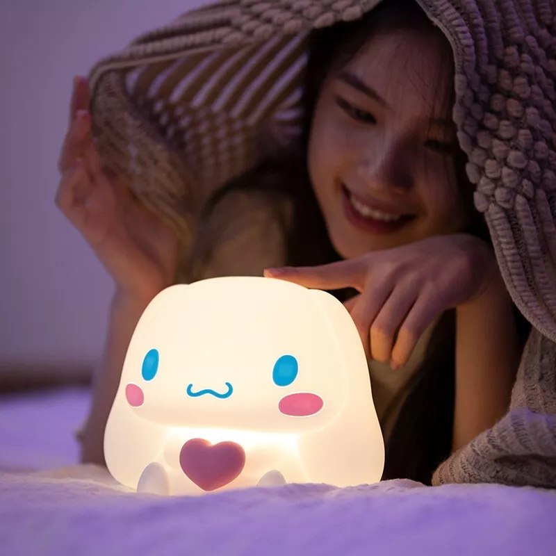 Cinnamoroll Night Light with Soft Touch Silicone - 1200mAh