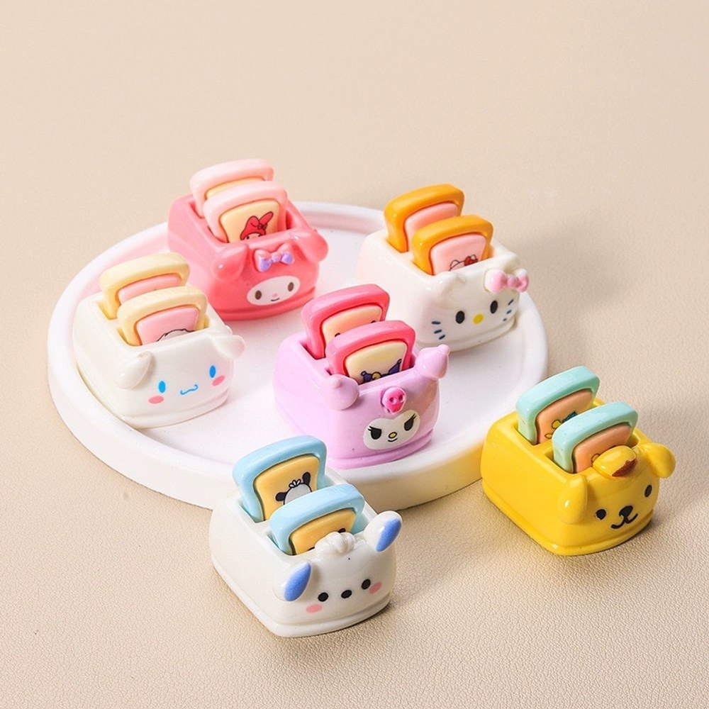 3D Mini Toaster Resin Charm