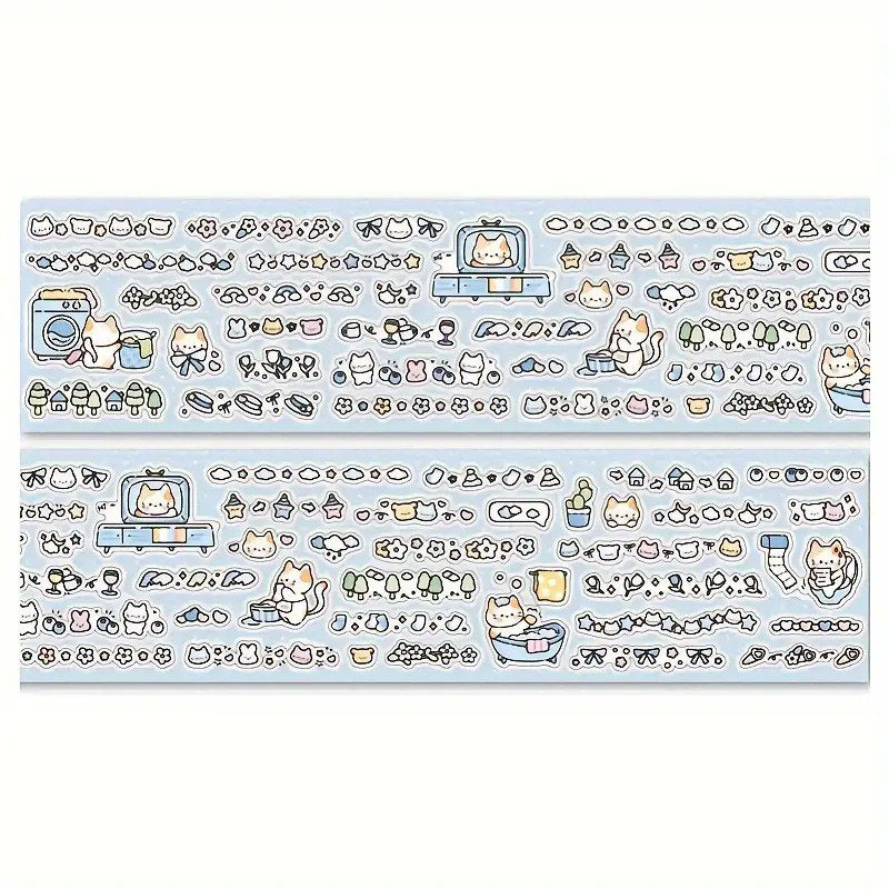 Cute Cartoon Printed Washi Tape