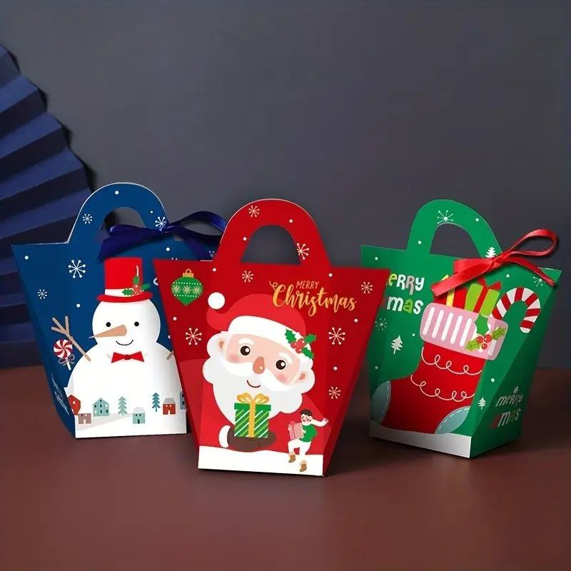 Mini Christmas Paper Candy Bag