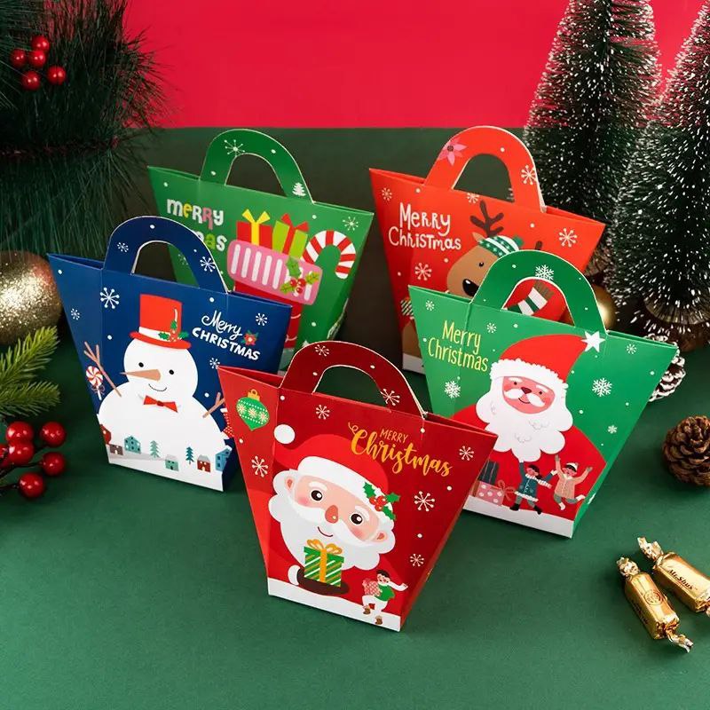 Mini Christmas Paper Candy Bag