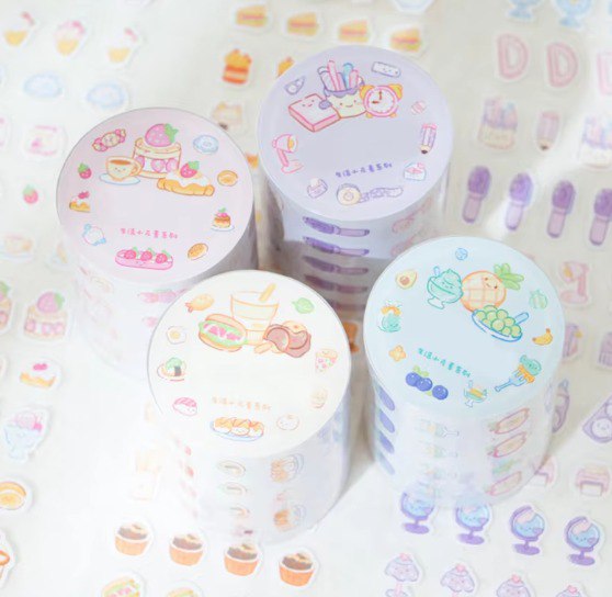 Kawaii Small Elements Foot Series Washi Sticker Tape