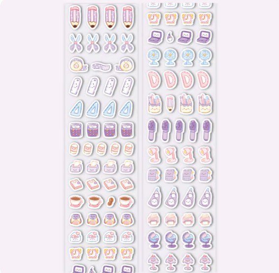 Kawaii Small Elements Foot Series Washi Sticker Tape