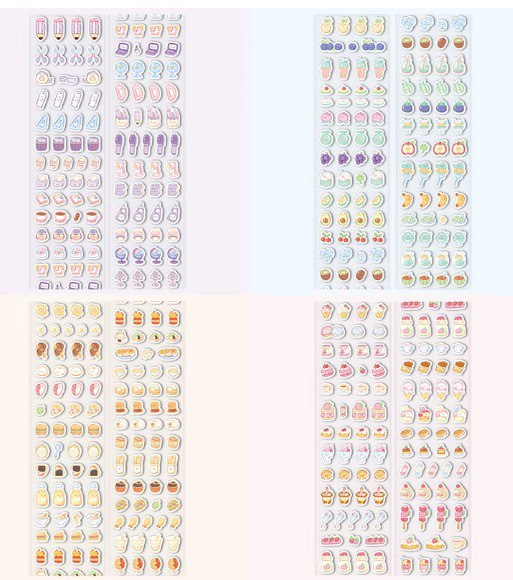 Kawaii Small Elements Foot Series Washi Sticker Tape