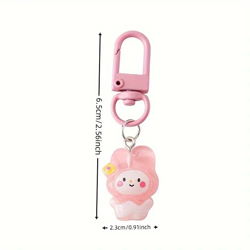 Cute Sanrio Resin Keychain