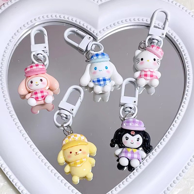 Sanrio Plaid Skirt KeyChain