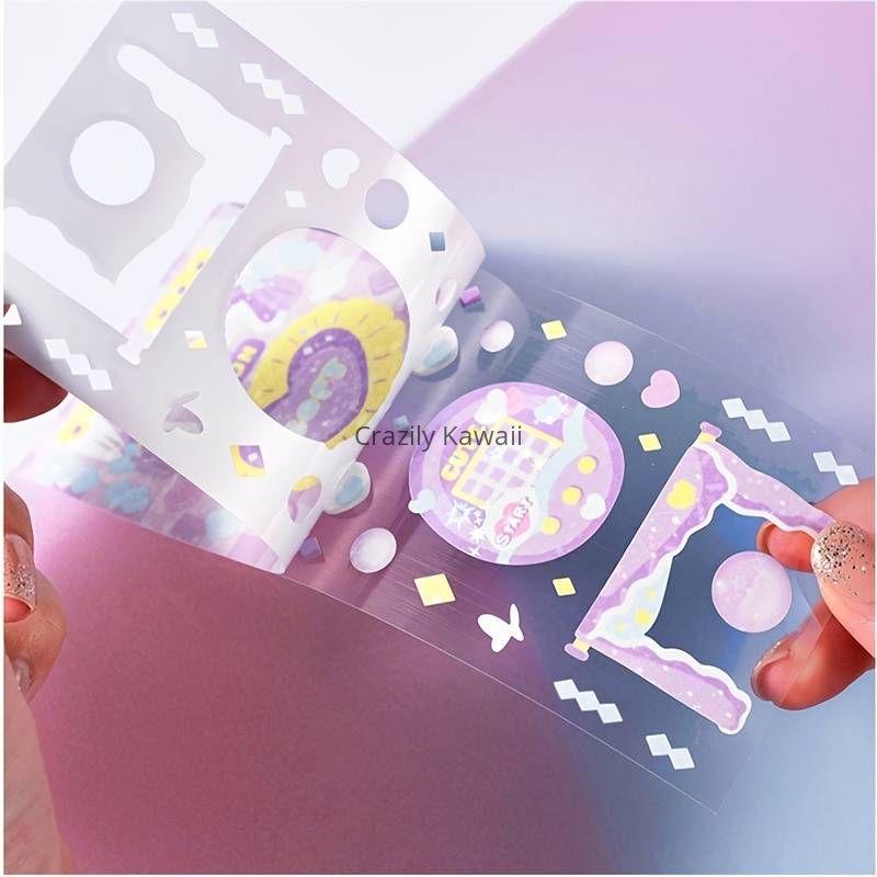 Pinterest Glitter Sticker Set