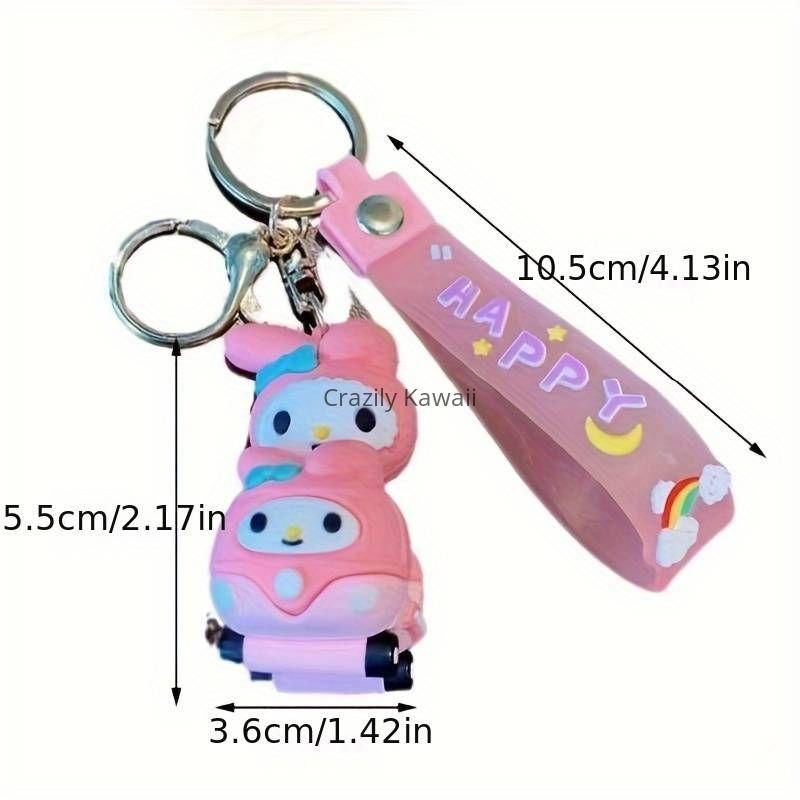 Kawaii Sanrio with Car Keychain