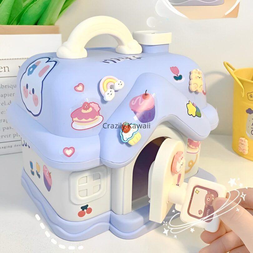 Kawaii Small House Piggy Bank