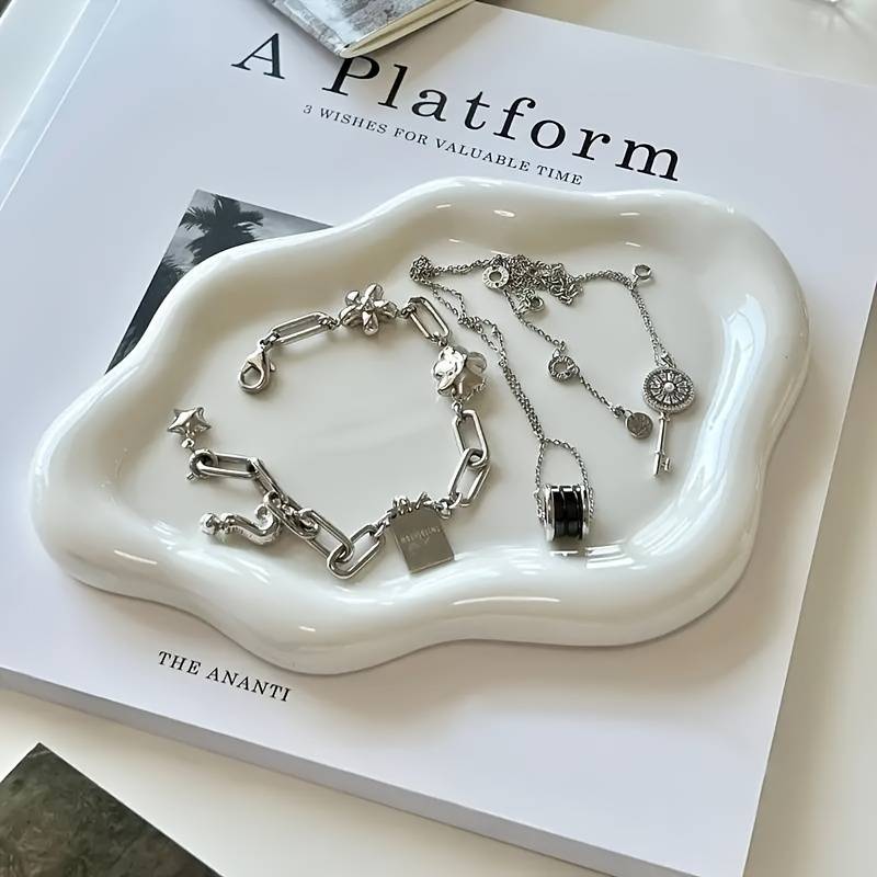 Pinterest Cloud-Shaped Porcelain Tray