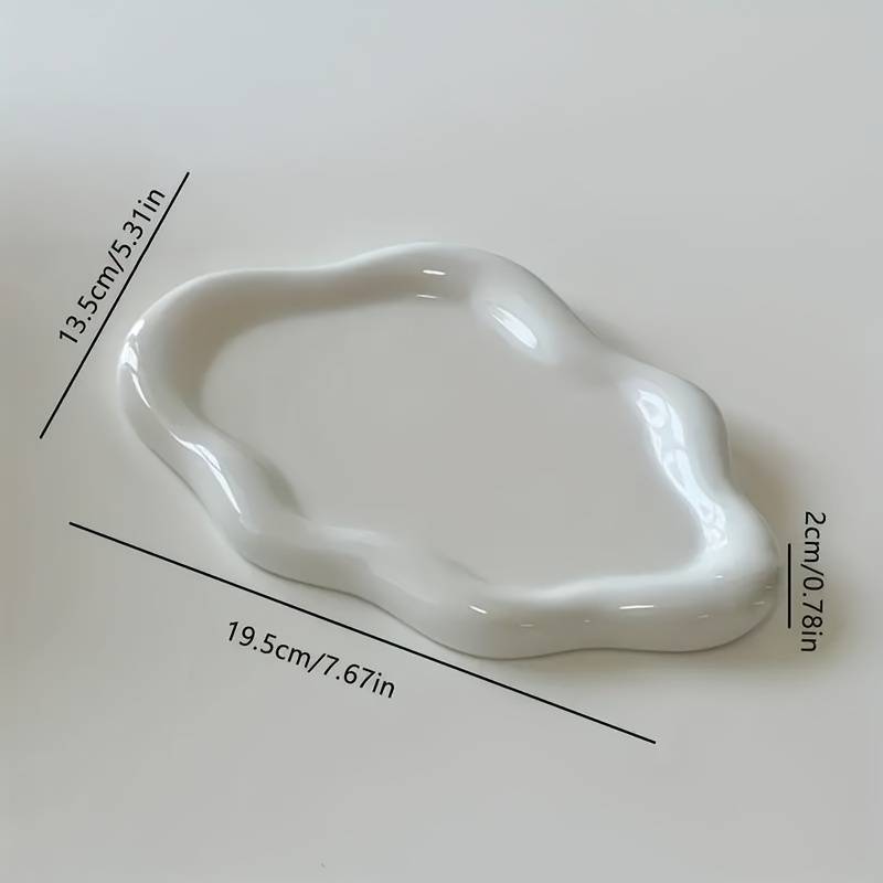 Pinterest Cloud-Shaped Porcelain Tray