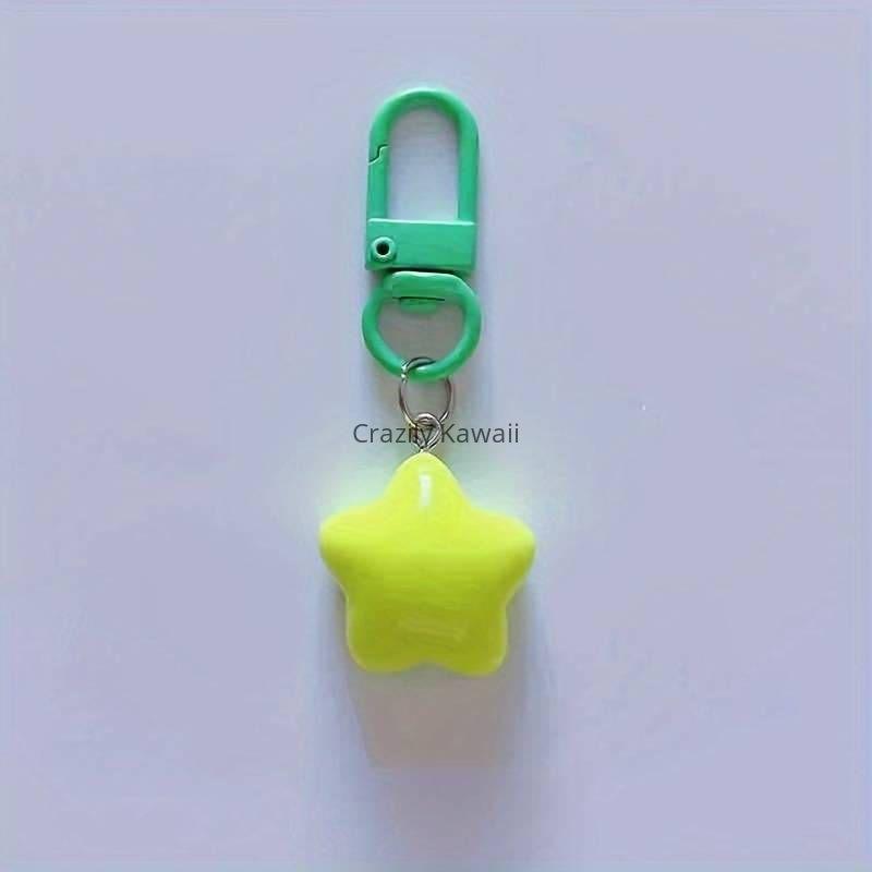 Cute Cartoon Star Shaped Keychain