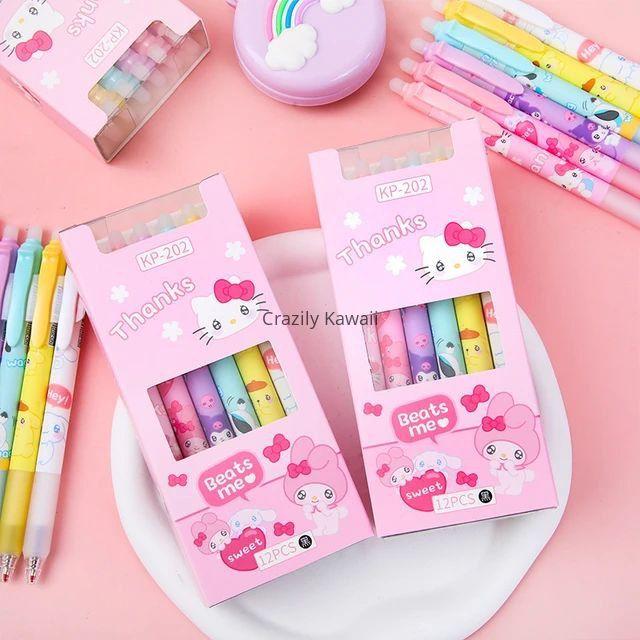 Cute Sanrio Erasable Pen Set