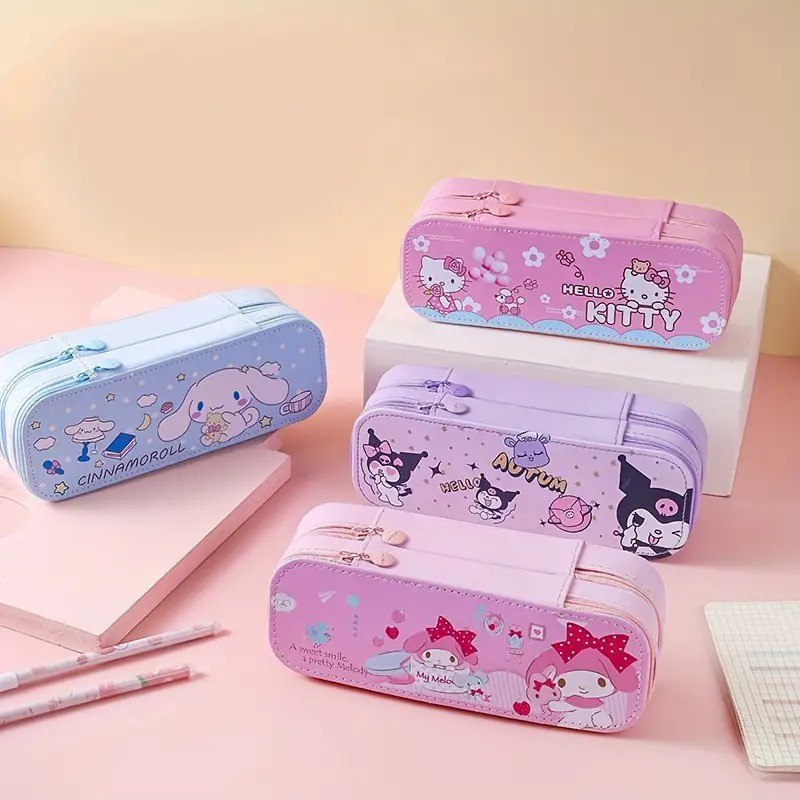 Sanrio Double Layer Pencil Pouch