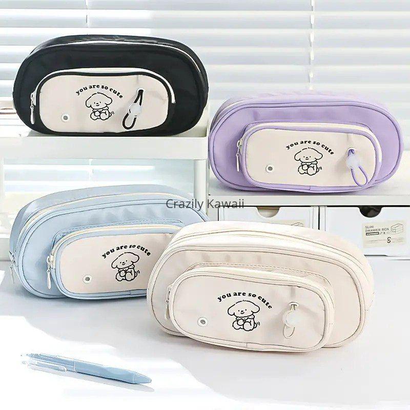 Kawaii Puppy Pencil Pouch